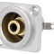 Conector RCA mamă aurit pentru panou