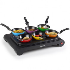 Set Wok (6 Tigai Plite Clatite si Gratar) Tristar BP2827 foto