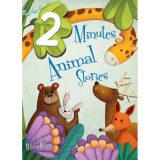 Carte pentru copii "2-Minutes: Animal Stories", Picture Book ilustrat, tematica animale