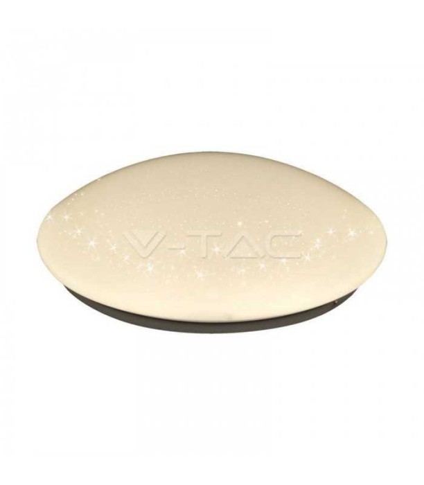 Plafoniera LED 12W 840lm DOME rotund BLING STAR COVER 4000K V-TAC