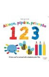 Bebe invata. Atinge, pipaie, priveste. 1 2 3