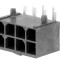 Conector cablu-placă Mega-Fit 8 pini 23A