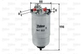 VALEO 587502 filtru combustibil