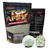 Nada Pescuit Senzor TOP AMIX NOVAC Editie Limitata 1kg: Novac/Fitofag, Plancton, Spirulina, Fainuri Orez, Proteina Lactica, Fishmeal, Alb