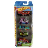 Set 5 Masini Hot Wheels Hw Fun Park