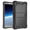 Husa pentru Samsung Galaxy Tab A7 10.4 (2020 / 2022) + Folie - Techsuit Rugged TabShell - Black