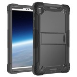 Husa pentru Samsung Galaxy Tab A7 10.4 (2020 / 2022) + Folie - Techsuit Rugged TabShell - Black