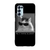 Husa compatibila cu Oppo A73 model Why u looking at my phone, Silicon, TPU, Viceversa, Transparent, Carcasa
