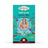 Ceai Shotimaa Chakras Talk to Me, Lemn Dulce Menta Lavanda Bio, 16 plicuri x 2g (32g) Ecologic