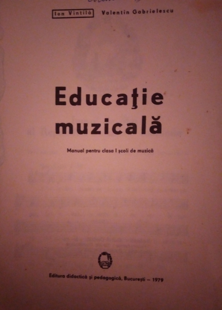 EDUCAŢIE MUZICALĂ | Okazii.ro