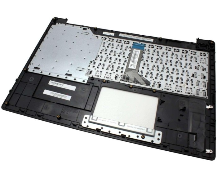 Tastatura Asus Neagra K553SA cu Palmrest rosu, P2530MA cu Palmrest rosu, P553MA cu Palmrest rosu, R515MA cu