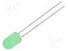 Dioda LED, 5mm, galben-verde, 40...80mcd, 20mA, 1,7...2,4V, EVERLIGHT - 313-2SYGD/S530-E2