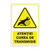 Indicator de avertizare Atenție! Curea de transmisie