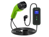 &Icirc;ncărcător QOLTEC 3,5kW 230VAC IP65 eMobility 52476, cabluri 1x0,5mm&sup2; și 3x2,5mm&sup2;