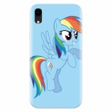 Husa silicon pentru Apple Iphone XR, Rainbow Dash