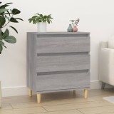 VidaXL Servantă, sonoma gri, 60x35x70 cm, lemn prelucrat