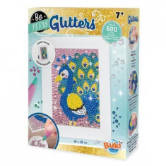 Set de creatie Glitters Paun, +7 ani, Buki