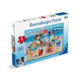 Cumpara ieftin Ravensburger - Puzzle catei la plaja 35 piese