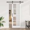 Ușă glisantă Manual ORKDAL Alb 78 x 232 cm Lemn și metal