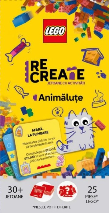 Lego Recreate: Animăluțe, - Editura DPH