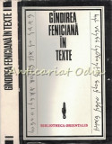 Gandirea Feniciana In Texte - Bibliotheca Orientalis