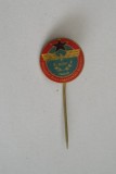 QW9 N8 3 - insigna - tematica transporturi feroviare - Praga - fosta Cehoslovacia, Europa