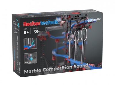 Kit STEM Completare pentru Cursa cu bile metalice - Sunete, Fischertechnik foto