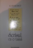 SCRISUL CA O TAINA