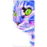Husa silicon pentru Xiaomi Mi Mix 2, Colorfull Cat