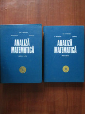 Miron Nicolescu, N. Dinculeanu, S. Marcus - Analiza matematica 2 volume (1971) foto