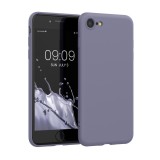 Husa kwmobile pentru Apple iPhone SE 3/iPhone 8/iPhone 7, Silicon, Mov, 49979.244, Carcasa