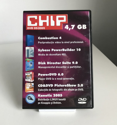 DVD CHIP - DVD de la Revista Chip - Mai 2005 foto