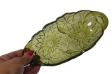 VAS DIN STICLA VINTAGE INDIANA GLASS COMPANY, ANII'60-'70