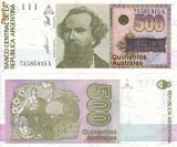 Argentina 500 Australes 1990 Bancnota UNC Necirculata