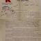 CEZAR PETRESCU, AUTOGRAF: pe un Contract din 1938