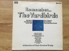 THE YARDBIRDS - REMEMBER (1971,Starline,UK) vinil vinyl . foto