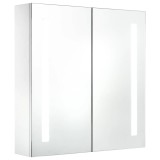 Cumpara ieftin Dulap de baie cu oglinda si LED, 60 x 14 x 62 cm