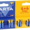 Set 8 baterii VARTA LongLife Power LR03 MN2400, AAA, 4903121448