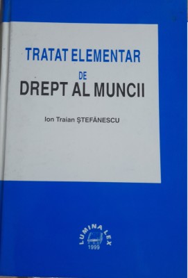 Tratat elementar de drept al muncii foto