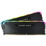 Memorie RAM Vengeance RGB RS 64GB DDR4 3200MHz CL16 Dual Channel Kit, Corsair