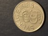 5 coroane 1983 suedia, Europa