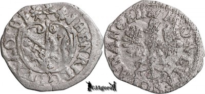 1608-1618, &amp;frac12; Groschen - Henric al II-lea - Ducatul Lorenei (Superioare) foto