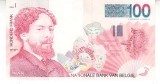B11 - Bancnota foarte veche - Belgia -100 franci - 1995