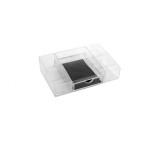 Organizator cosmetic din acril, transparent, 33 x 21 x 9 cm, Oem