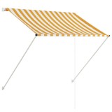 Cumpara ieftin Copertina retractabila, galben si alb, 150 x 150 cm