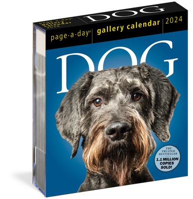 Dog Page-A-Day Gallery Calendar 2024 foto