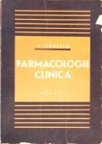 Farmacologie Clinica V. Stroescu, Editura Medicala 1976, 574 pagini, Carte Medicina