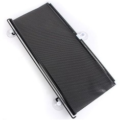 Parasolar Auto Retractabil Universal, Pliabil, pentru Parbriz sau Fereastra Laterala, Rulou cu Protectie UV, 45 x 125cm