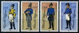 DDR 1986 - Uniforme de poștaș de epoca, serie neuzata