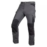 Pantaloni de lucru, poliester, bumbac, intariri genunchi, model Mix&amp;Match, gri, marimea XXL/56, NEO